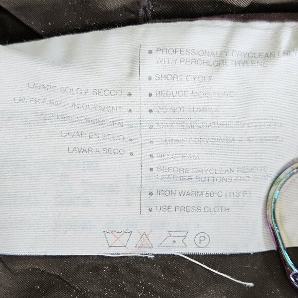 Ermenegildo Zegna Suit Blazer Trousers Men 56R  Soft Line Olive Wool Spain FLAW - Picture 9 of 16